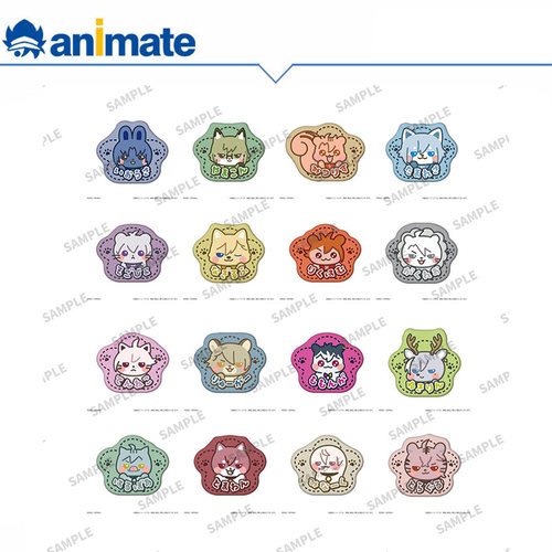 【预约】IDOLiSH7 ANIMALiSH7 刺绣徽章 animate正版授权