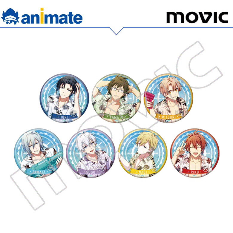【movic】【现货】idolish7 徽章 原作版 bslog animate授权正版