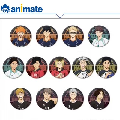 【现货】排球少年 霓虹系列 徽章盒蛋 vol.2 animate正版授权