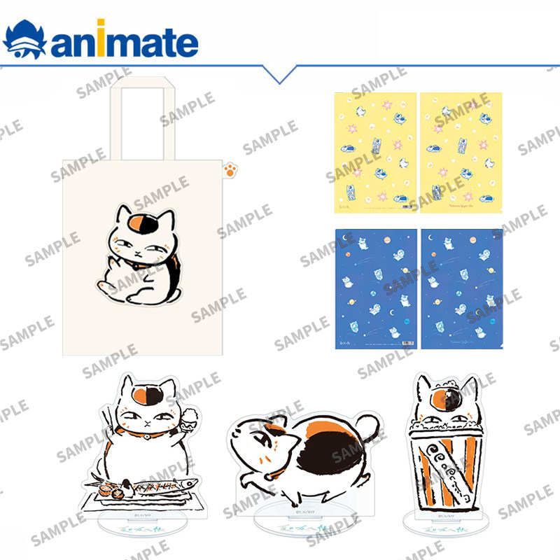 【预约】夏目友人帐 猫咪老师文件夹亚克力立牌托特包图片