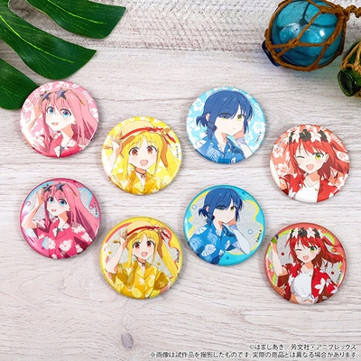 【现货】孤独摇滚 动画版 夏威夷风服饰 徽章立牌相卡animate正版