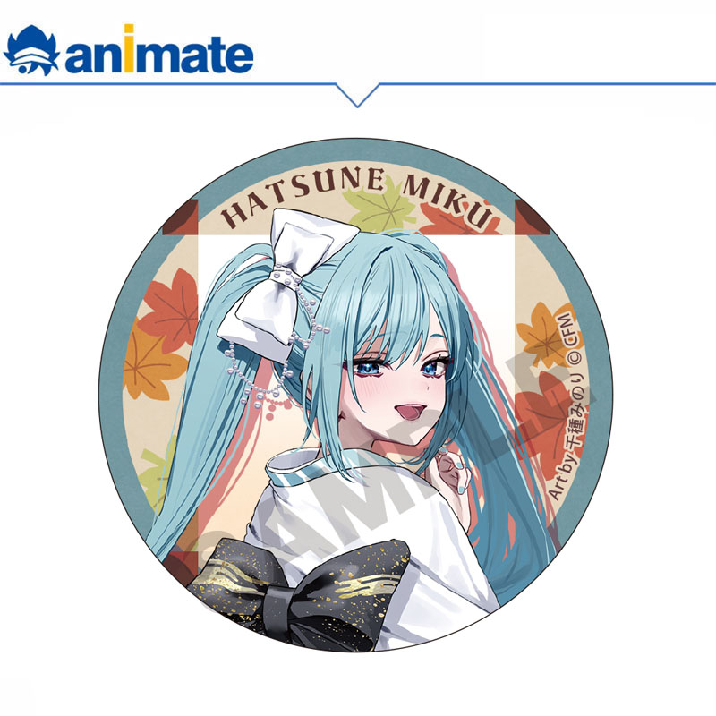 【现货】初音未来 回望 徽章 animate正版授权官方日谷周边