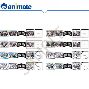 【预约】IDOLiSH7 徽章亚克力卡书型展示套组 10周年纪念 animate