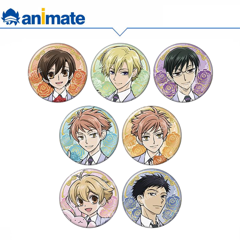 【预约】樱兰高校男公关部 个人池 徽章盒蛋 animate正版授权