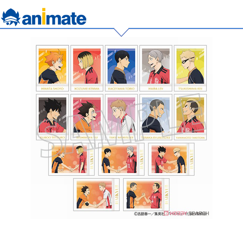 【现货】排球少年 动画版 拍立得相卡盒蛋 PREMIUM vol.2 animate