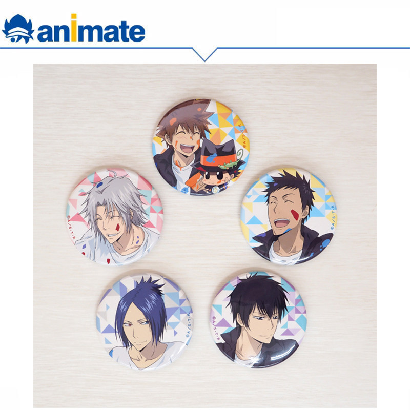 【预约】家庭教师HITMAN REBORN! 徽章盲盒 笑颜油漆 movic