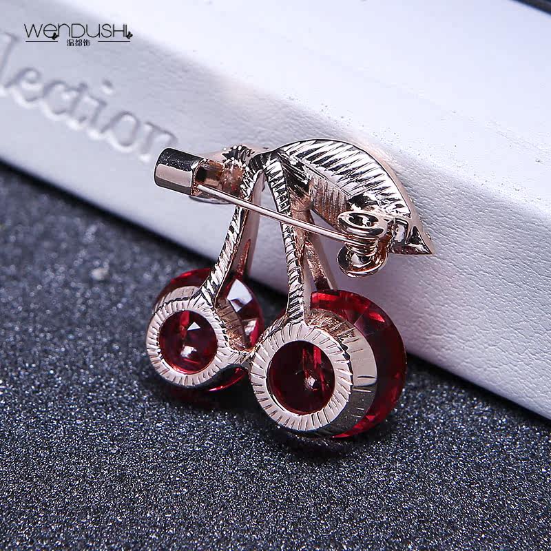 Broche femme en Zircon diamant - Ref 1177519 Image 5