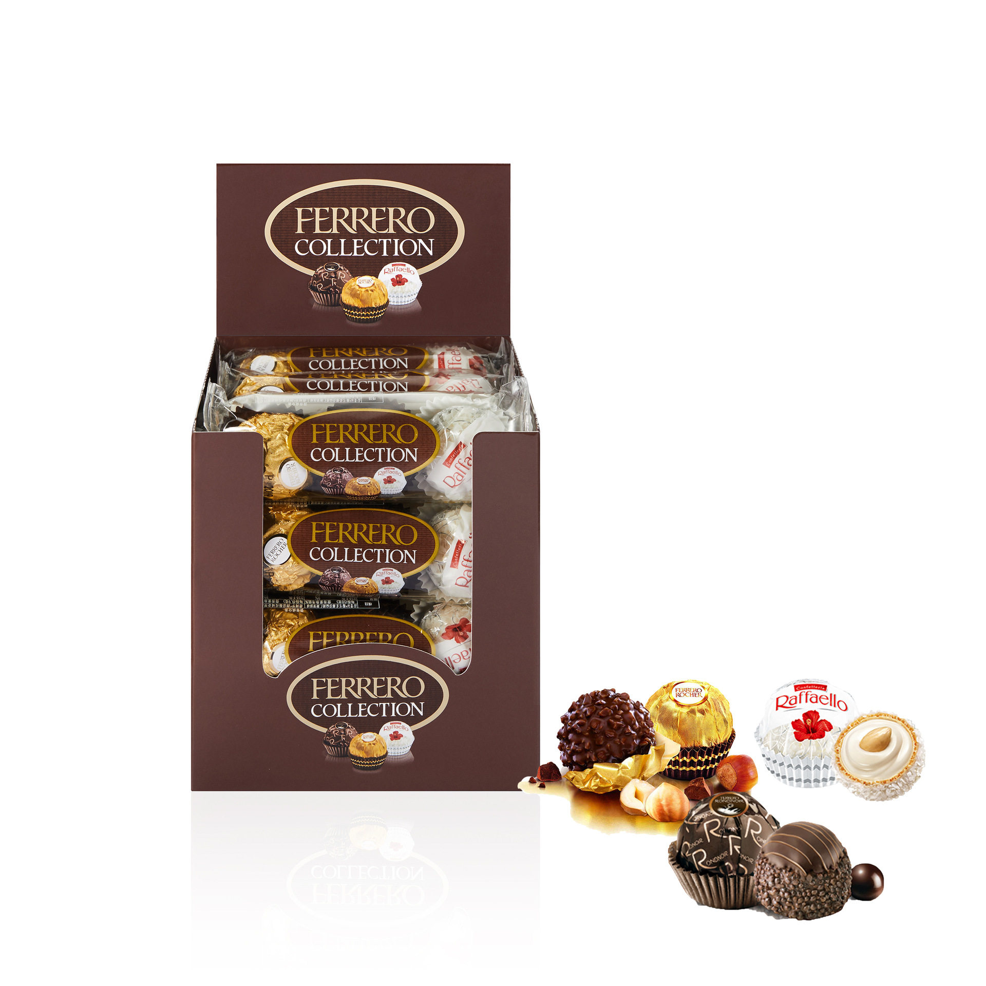 意大利进口礼盒 费/列罗臻品夹心巧克力T3礼盒装 婚庆喜糖礼物