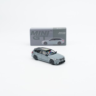 MINIGT 1:64 宝马 M5 Touring G99 Brooklyn 金属灰 合金车模型