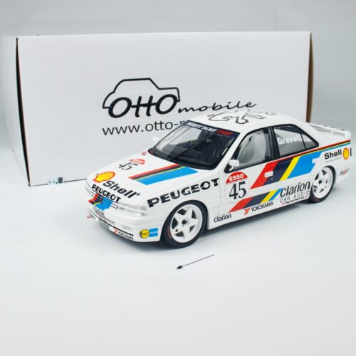 OttO 1:18 标致PEUGEOT 405 MI16 BTCC R 格雷维特1992树脂车模型