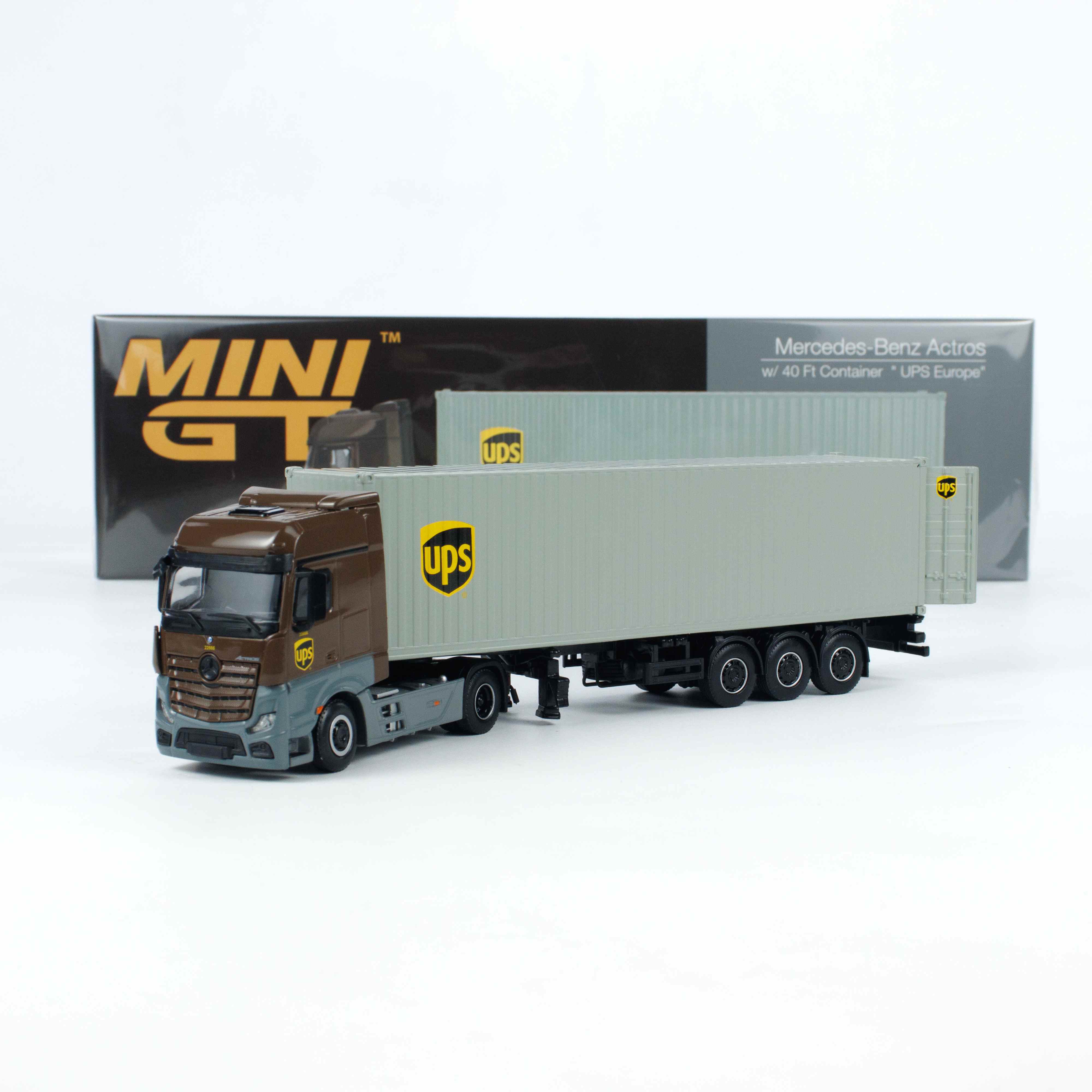 MINIGT164拖车货车合金车模型