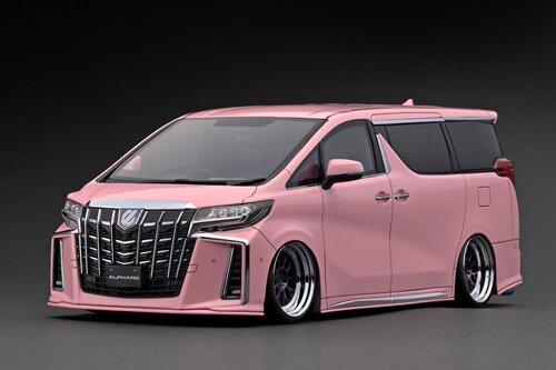 IG118丰田埃尔法H30W车模型