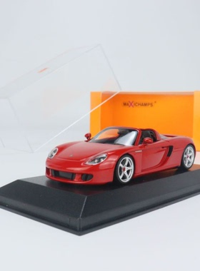 【现货】MINICHAMPS 1:43 保时捷 CARRERA GT - 2003 合金车模型