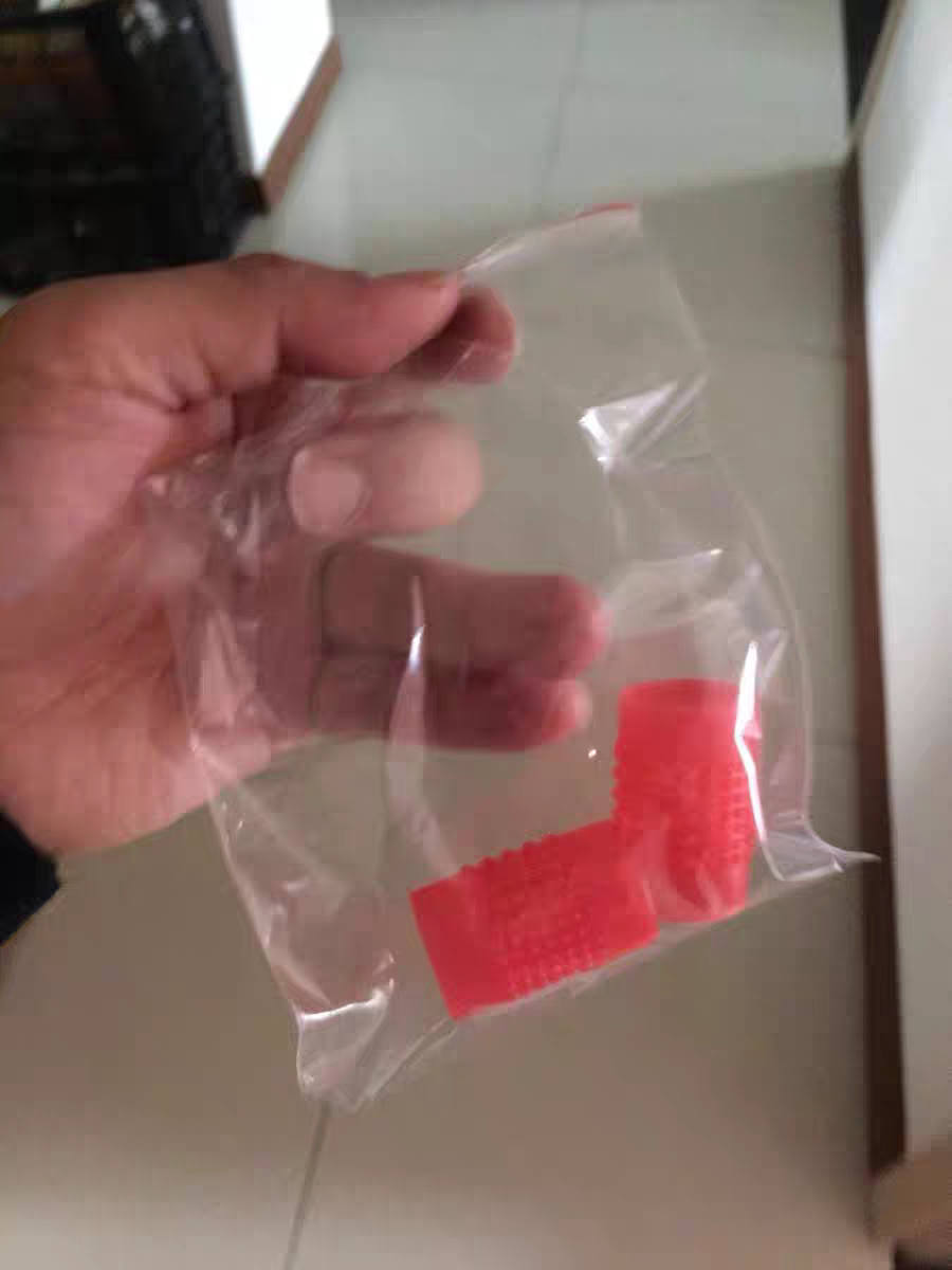 包邮红光洪光经络刮痧指套开穴指环美容院专用按摩硅胶指套一对价