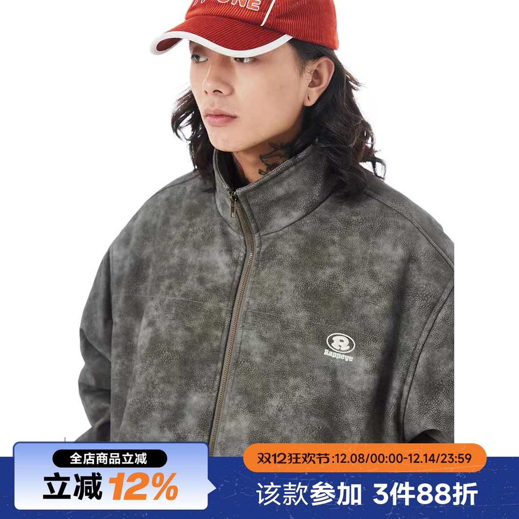 RAPPEYE加厚秋冬皮衣外套