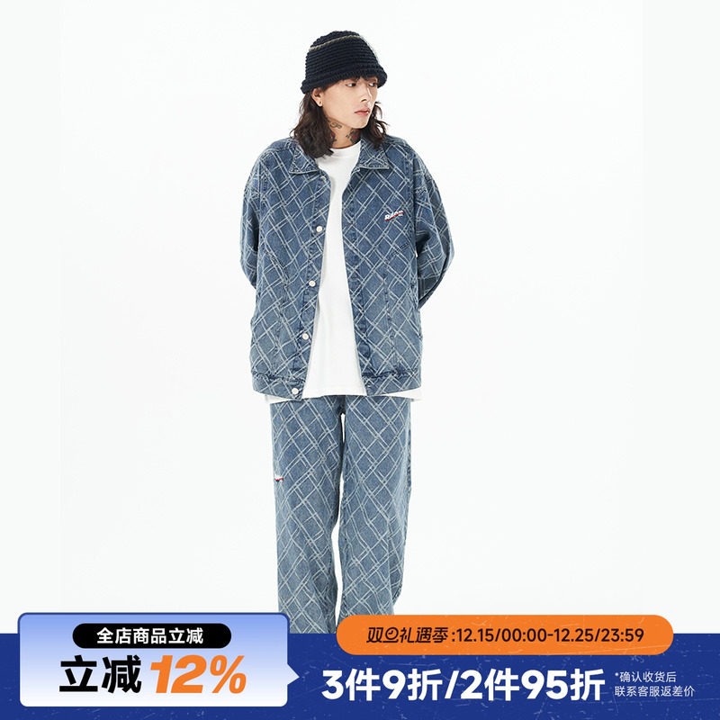 RAPPEYE春秋宽松套装牛仔外套