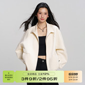 外套百搭潮牌刺绣活页口袋卫衣 休闲立领情侣拉链开衫 RAPPEYE 美式