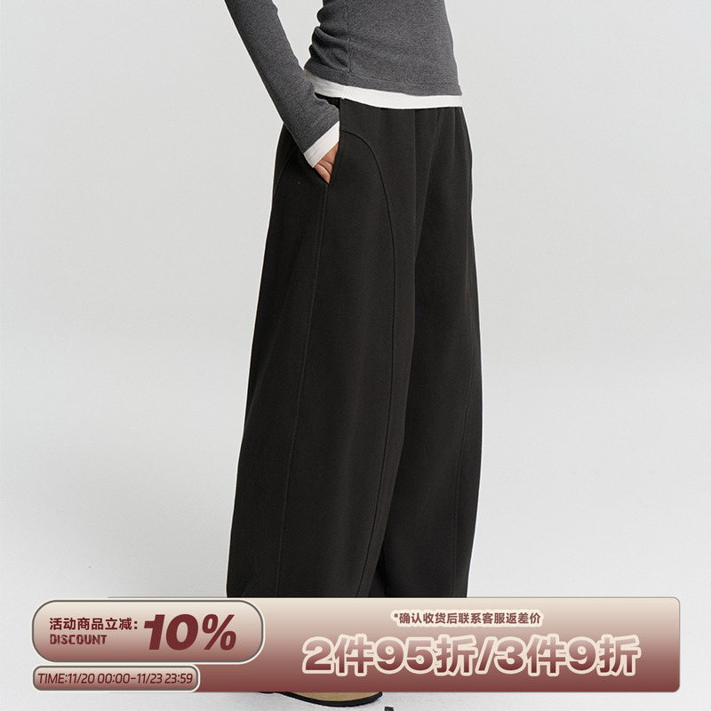 RAPPEYE宽松显瘦休闲弯刀卫裤