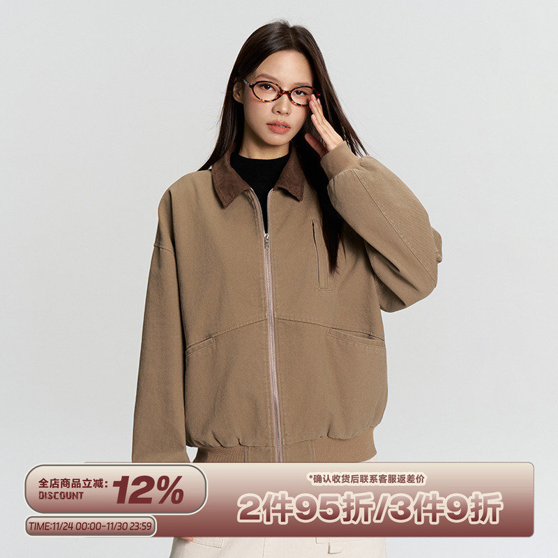 RAPPEYE美式复古巴恩风工装夹克