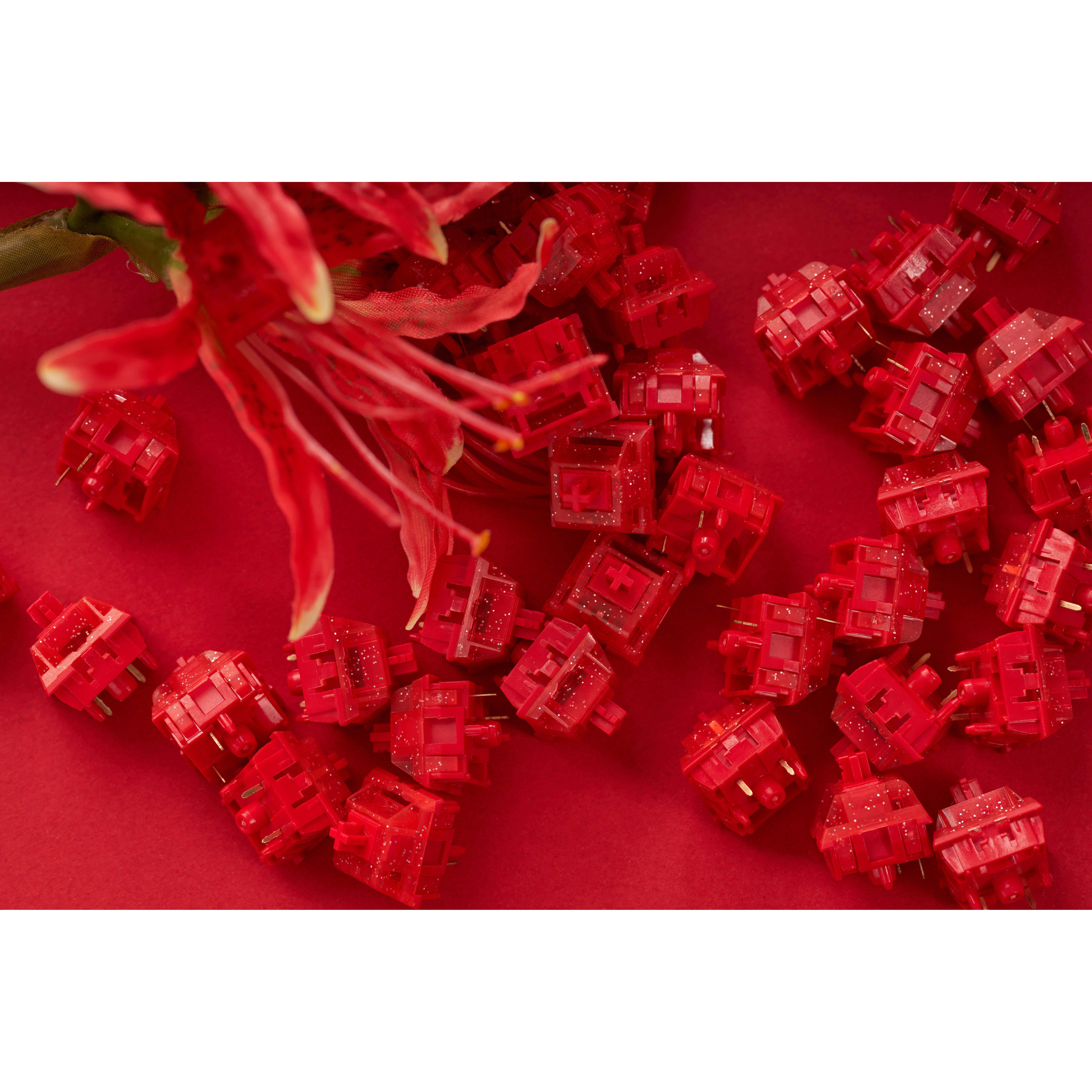 键盘轴体机械客制化热插拔线性顺滑厂润彼岸花轴中频脆可爱DIY,电脑硬件/显示器/电脑周边,键轴,淘宝优惠券,粉丝福利购,淘宝优惠卷