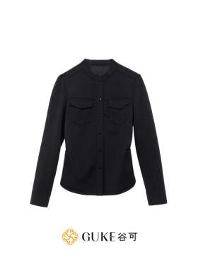 谷可C5005修身显瘦长袖衬衫