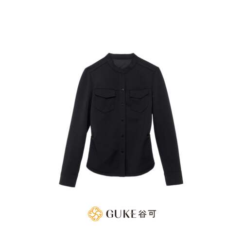 谷可C5005修身显瘦长袖衬衫