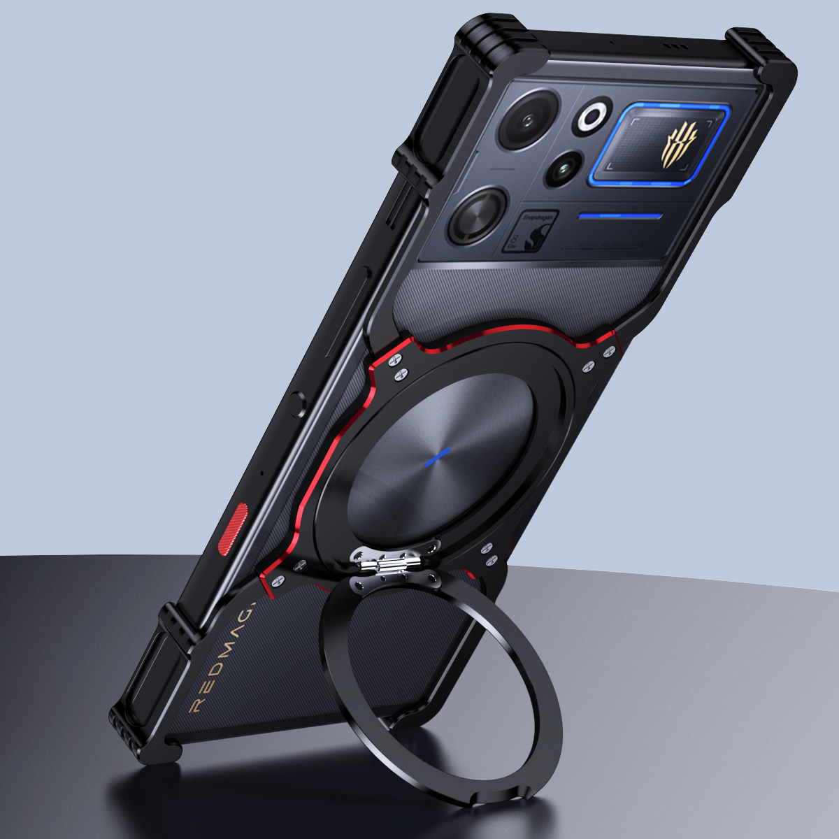 适用红魔12Pro+手机壳散热金属壳