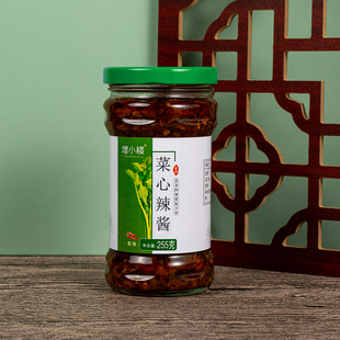 广州增城特产迟菜心辣酱微辣老广口味拌面蒜蓉油泡椒下饭酱