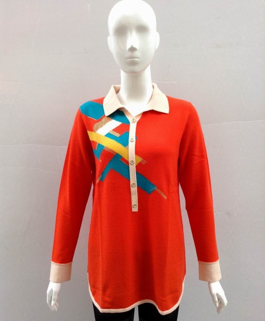 专柜正品海尔曼斯E9L0D24女式衬衫领中长款保暖毛衣针织纯羊毛衫,女装/女士精品,毛衣,淘宝优惠券,粉丝福利购,淘宝优惠卷