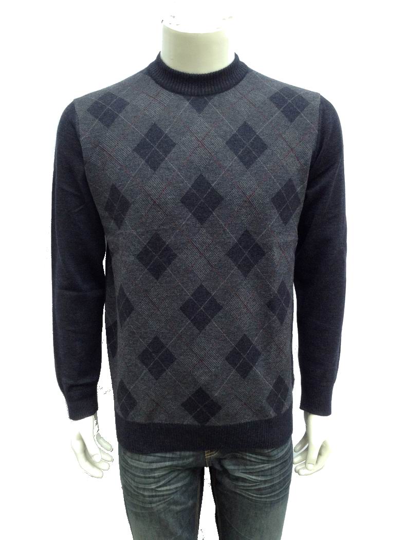 海尔曼斯半高领秋冬保暖纯羊毛衫