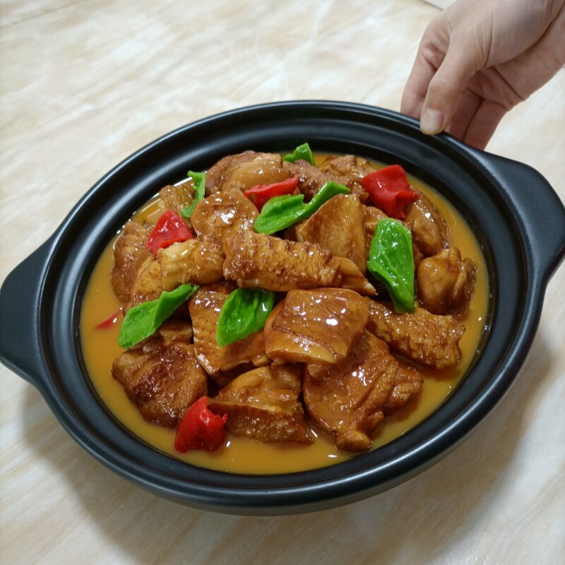 美之灵仿真砂锅烧鹅煲模型假样品
