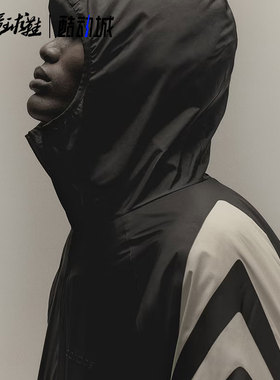 阿迪达斯Fear ATHLETICS 系列运动 半拉链通勤套装卫衣T恤IS8735