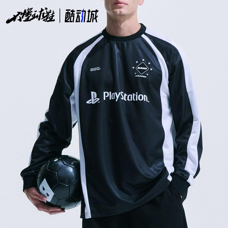折扣F.C.R.B STRETCH LIGHT WEIGHT PACKABLE PISTE圆领套头卫衣