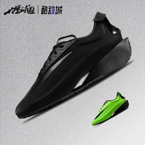 耐克Nike First Sight Noir系列 未来感 时尚跑步鞋HQ2409-001