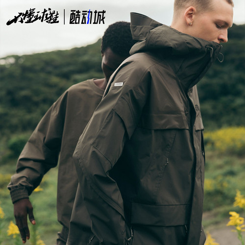 北面TheNorthFace UE GORETEX冲锋衣男子硬壳外套防水24新款831M