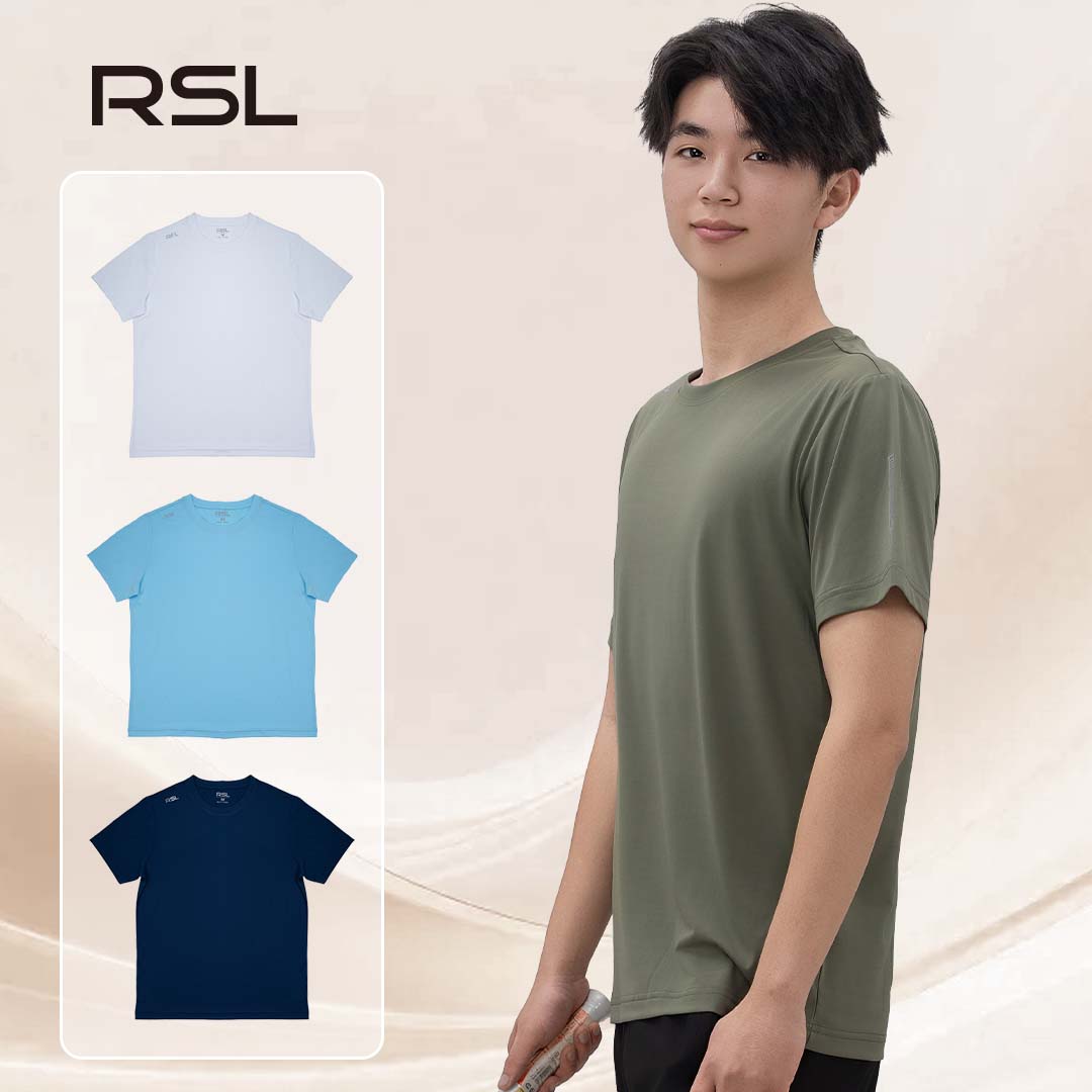 亚狮龙速干短袖男款羽毛球服