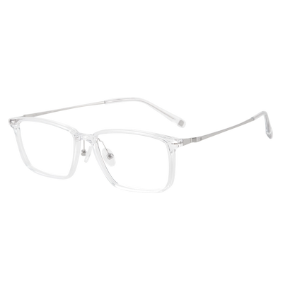 夏蒙超轻方框近视眼镜架
