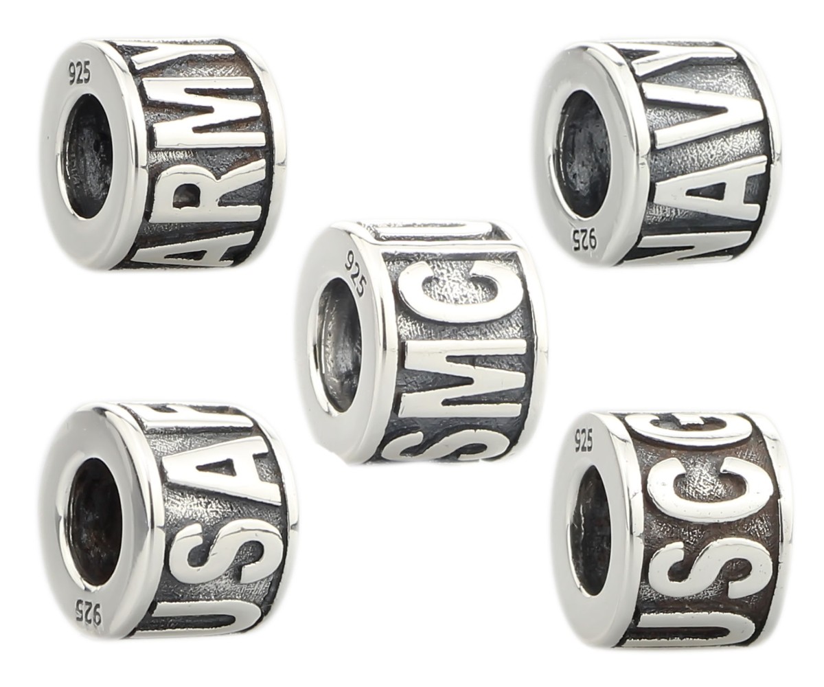 S925纯银间隔珠 装饰珠 含量不低于925 支持检测