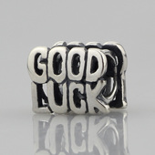 毕亨特 goodluck伴您好运银饰吊坠纯银925手链配饰挂件DIY铸件