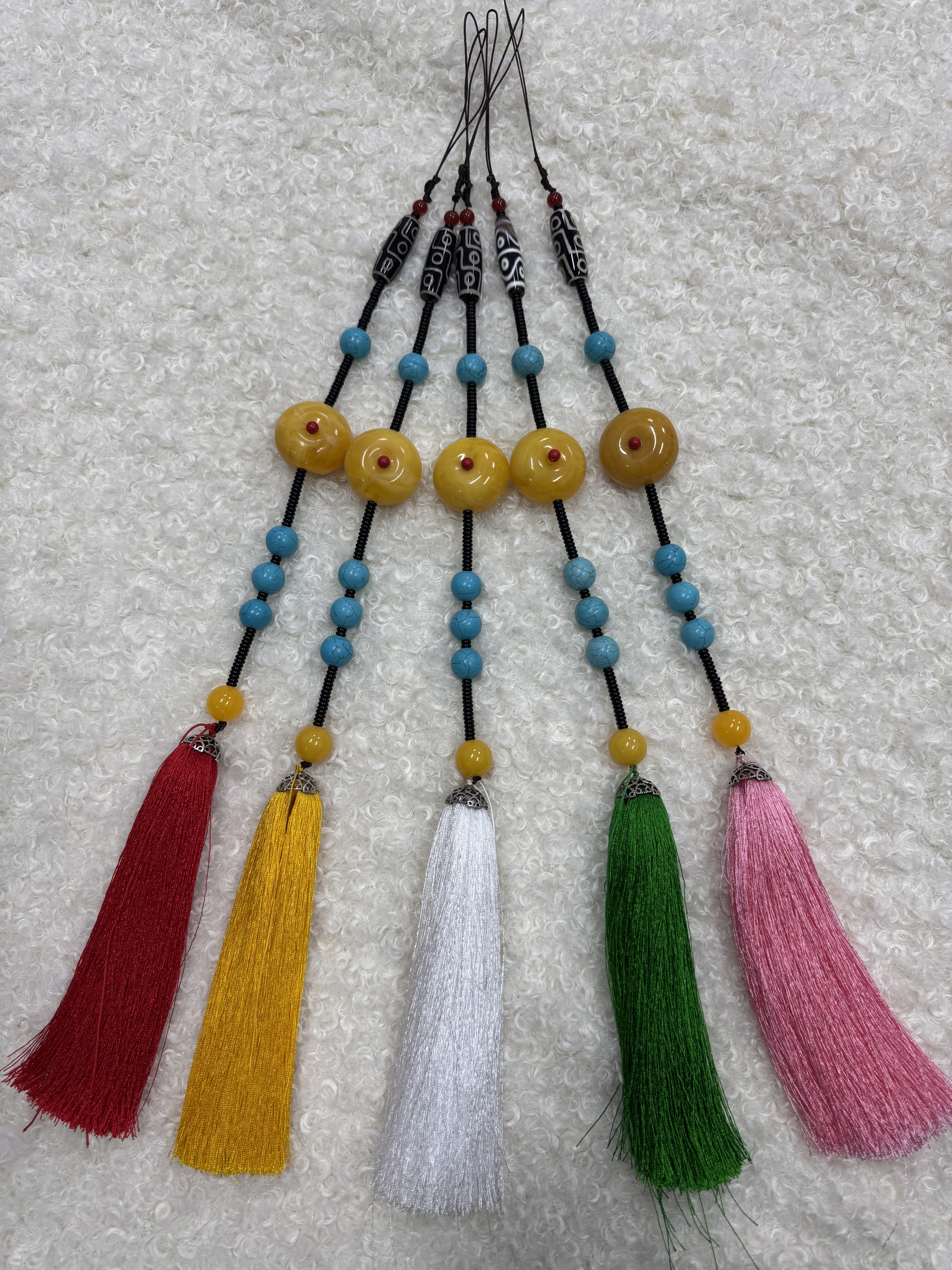 藏式民族风流苏挂饰