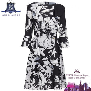 正品 英国代购 印花迷你连衣裙 CATALINA 直邮 女士新款