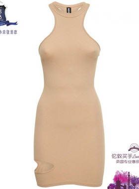 英国代购 女士新款 Andreadamo 镂空迷你针织连衣裙 正品直邮