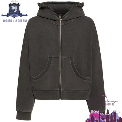 英国代购 男士新款 Entire Studios 拉链棉连帽卫衣 正品直邮