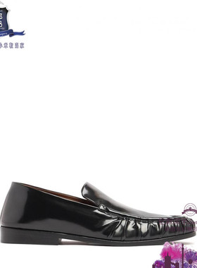 英国代购 男士新款 Marsell 哑光皮革乐福鞋 正品直邮