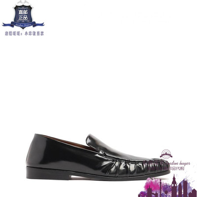 英国代购 男士新款 Marsell 哑光皮革乐福鞋 正品直邮