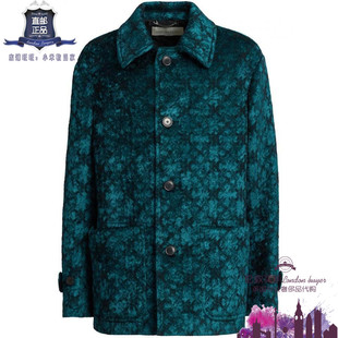 Dries Van Noten 英国代购 正品 新款 尖领羊毛混纺夹克 直邮 男士