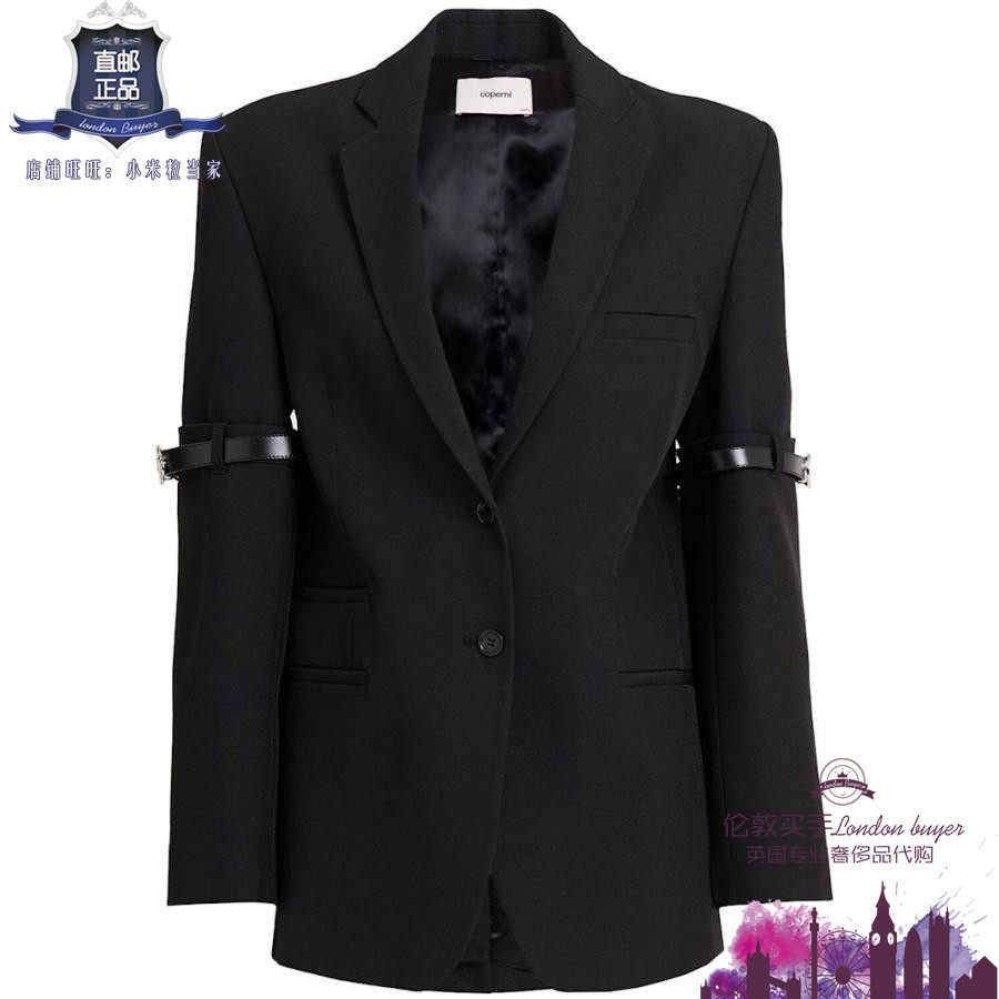 英国代购 女士新款 Coperni 单排扣西服短外套 正品直邮
