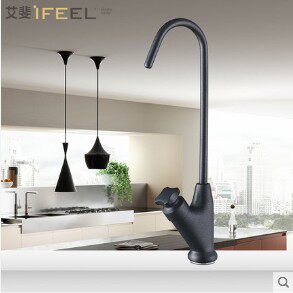 石英石水槽厨房纯净水龙头直饮水洗菜盆单冷旋转全铜过滤单孔耐用