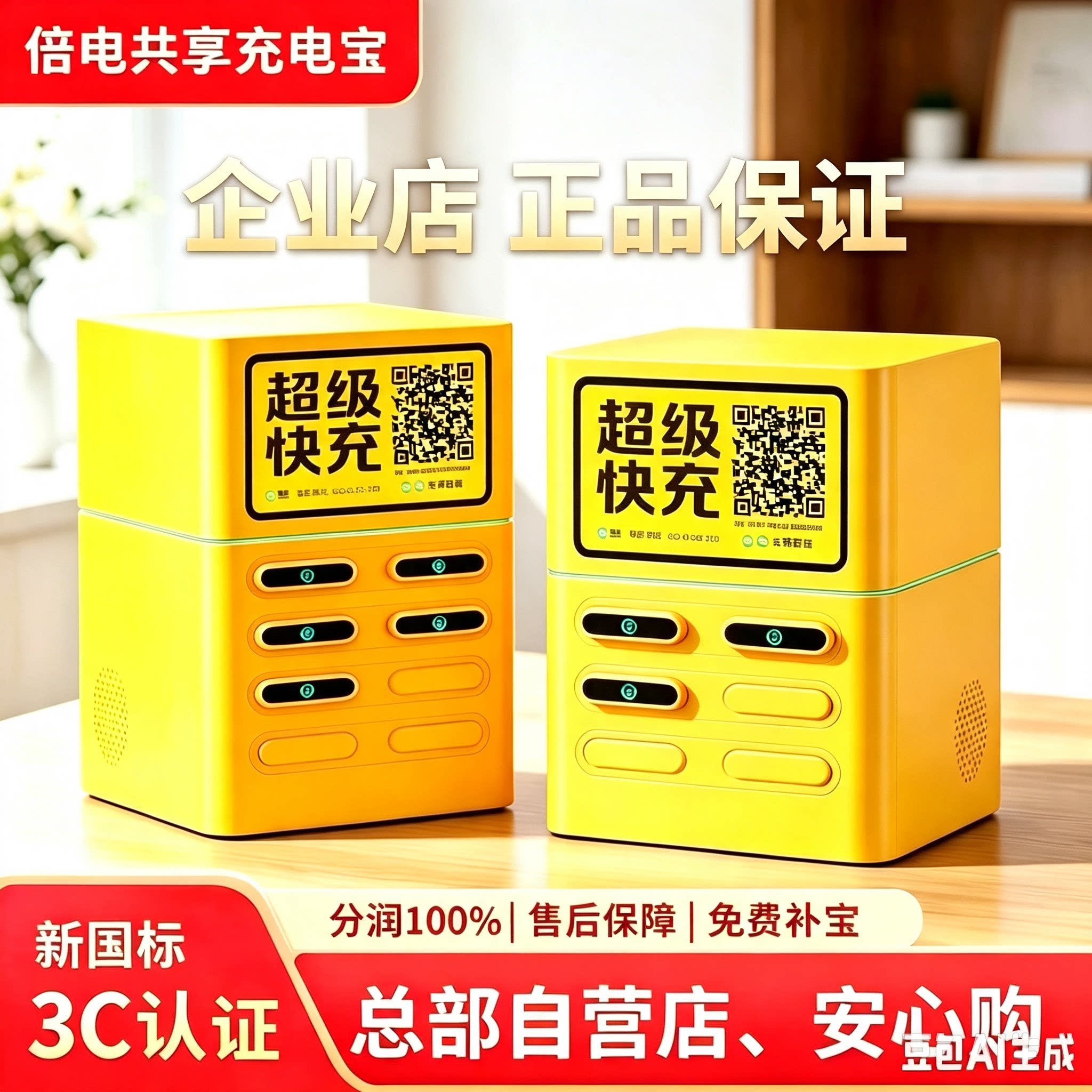 商用租借付费超大容量超级快充图片