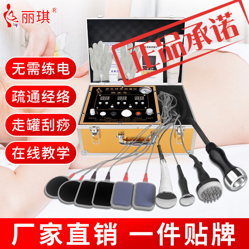 dds生物电仪全身养生仪器热理人体细胞修复拔罐吸刮痧按摩热电疗